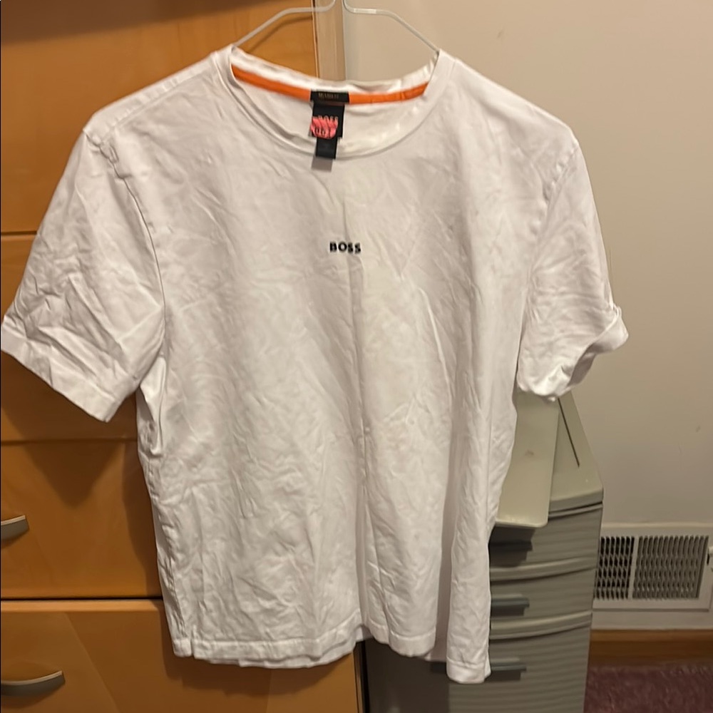 BOSS White Men's Shirt